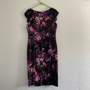 Maggy London Midi Dress Size 12